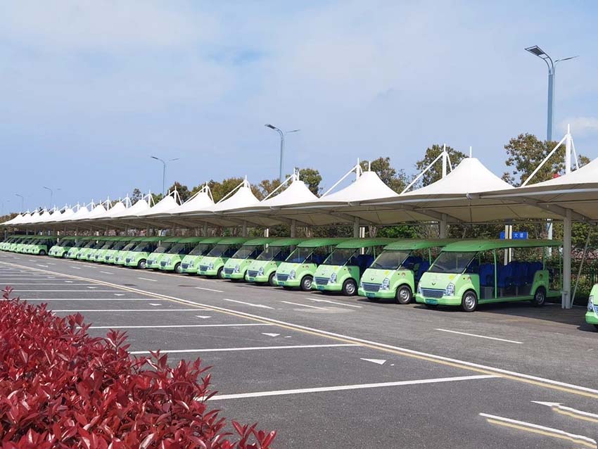 五菱觀光車已進(jìn)駐了國(guó)內(nèi)50%以上5A級(jí)景區(qū)